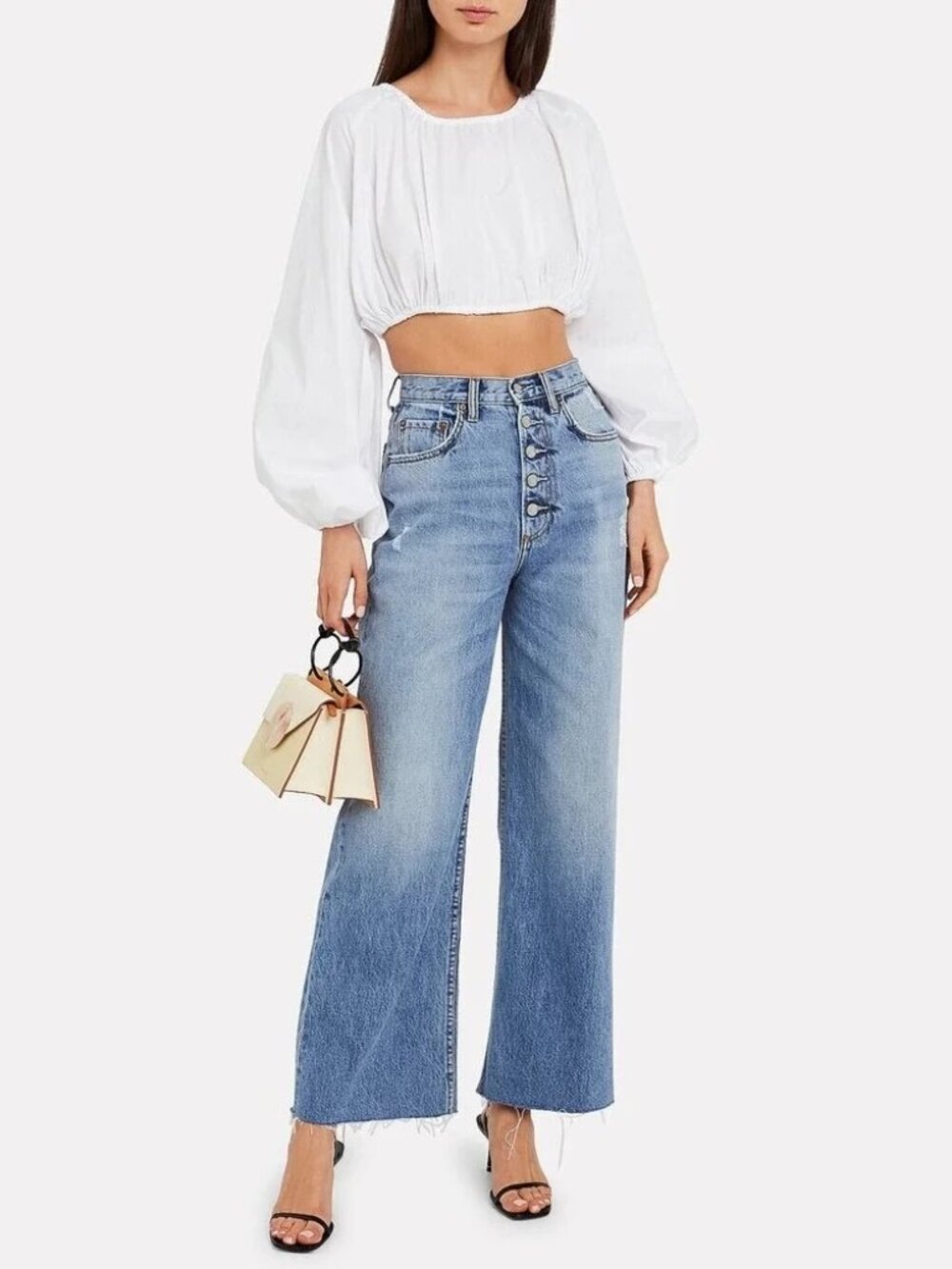 BOYISH JEANS The Charley Wide Leg‎ Jeans 29 Navigator
